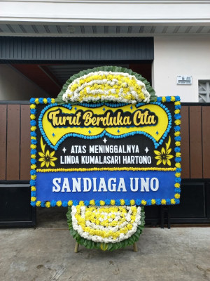 Papan Bunga Duka di Dogomo